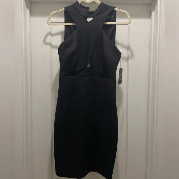 Guess | Dresses | Guess Black Bodycon Dress Size 2 New With Tags